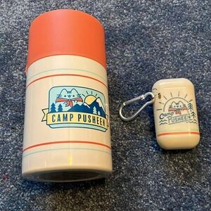 Camp Pusheen Soup Thermos and Portable Straw Set
